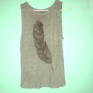 Grey muscles shirt